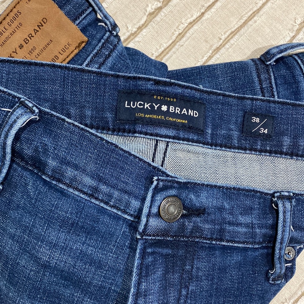 Mens Lucky Brand Jeans 38 x 34 mint